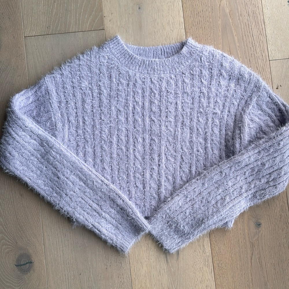 Garage clothing- cable knit  sweater